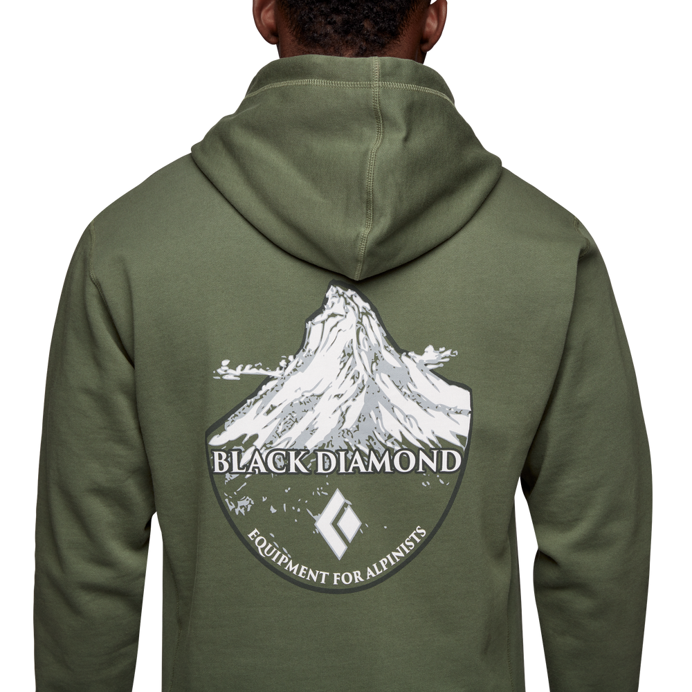 Black Diamond Mountain Badge Hoodie - Men