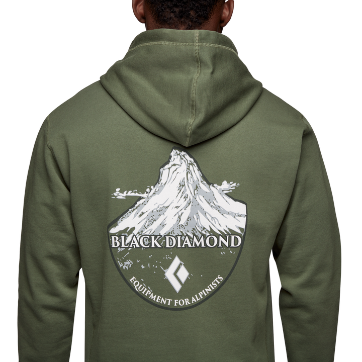 Black Diamond Mountain Badge Hoodie - Men