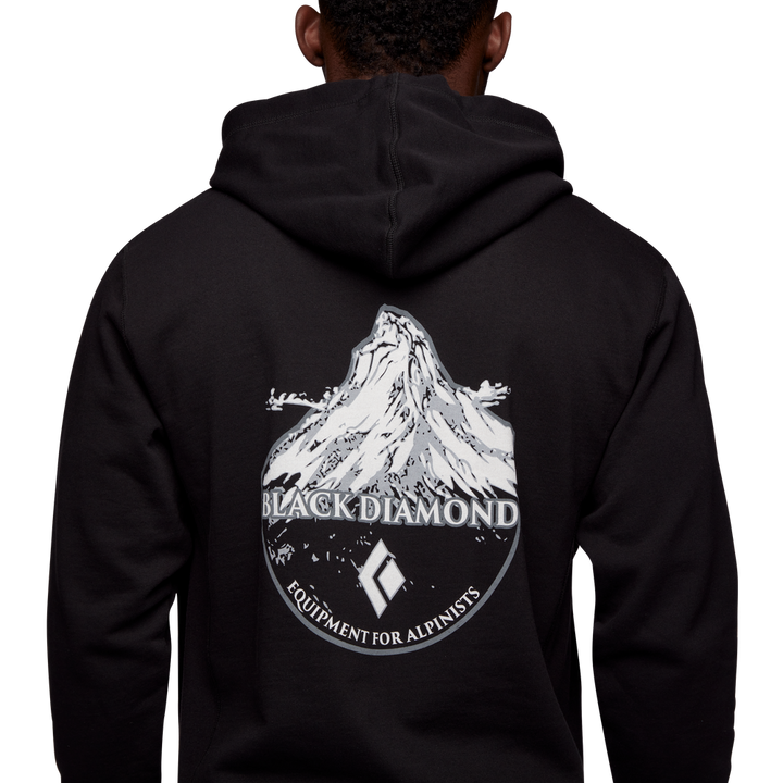 Black Diamond Mountain Badge Hoodie - Men