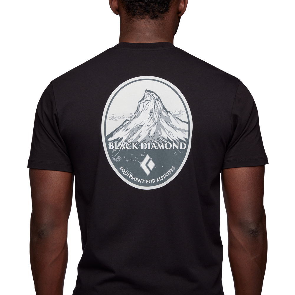 Black Diamond Mountain Badge Tee - Men