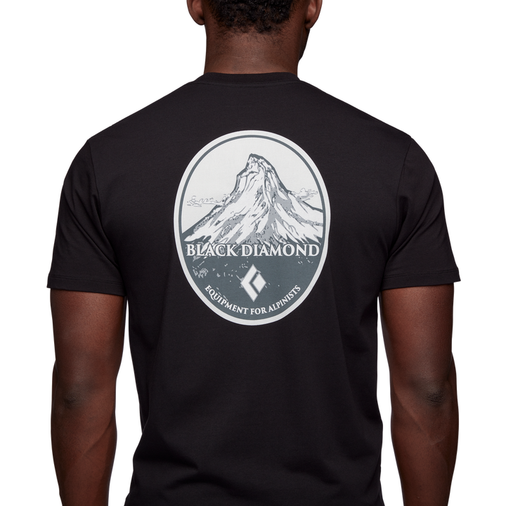 Black Diamond Mountain Badge Tee - Men